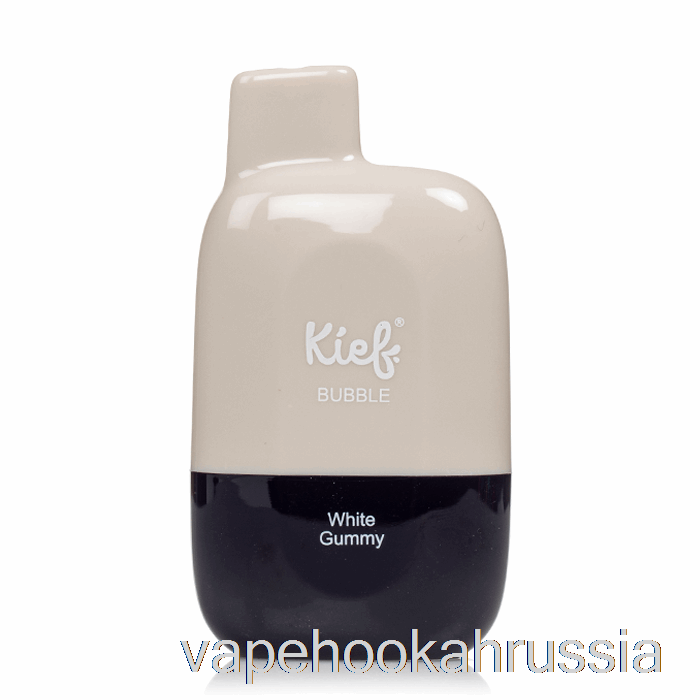 Vape Russia Xtra Kief Bubble 6500 одноразовая белая жевательная резинка